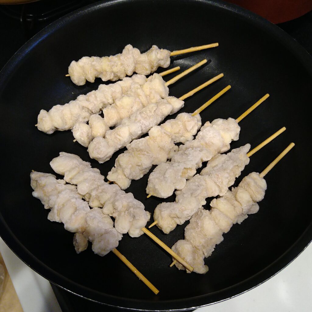 焼き鳥ぼんじりの写真